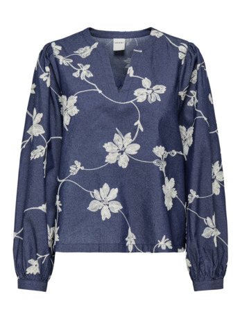 Regular Fit V-Neck Long Sleeves (L/S) Chique top met lange mouwen en V-hals voor dagelijks gebruik