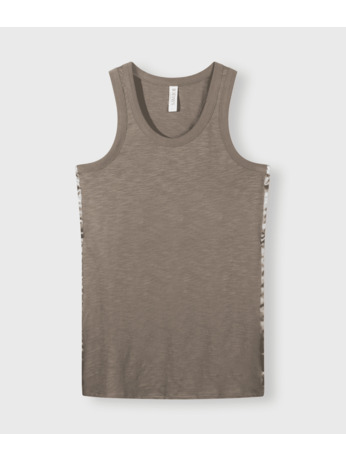 10DAYS Dames slub jersey singlet katoen