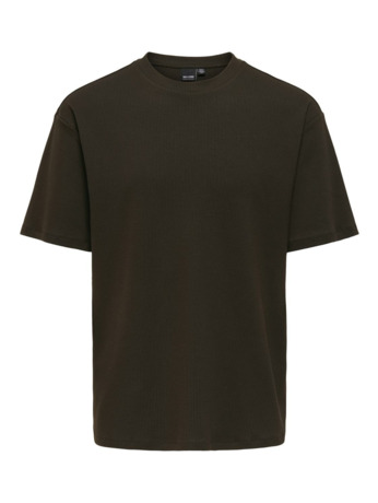 Relaxed Fit O-Hals Korte Mouwen (K/M) Heren