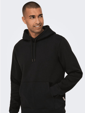 Regular Fit Hoodie Lange Mouwen (L/M) Heren