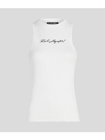 ESSENTIAL RIBBED TANK TOP