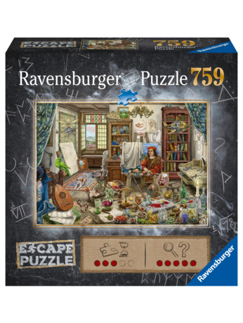 Ravensburger Escape Puzzle Da Vinci Artists Workshop - Legpuzzel - 759 stukjes