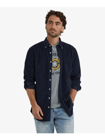 Corduroy Shirt 100% Cotton Heren