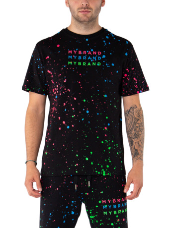 NEON VERFSPAT MB T-SHIRT HEREN