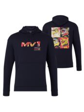 Red Bull Racing Hoodie Night Sky Max Pop Art - Max Verstappen