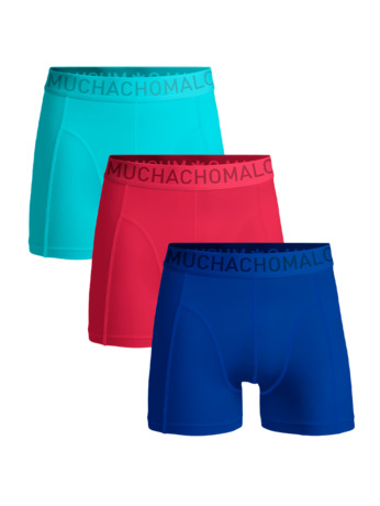Heren 3-pack Boxershorts Microvezel Blue/Red/Green