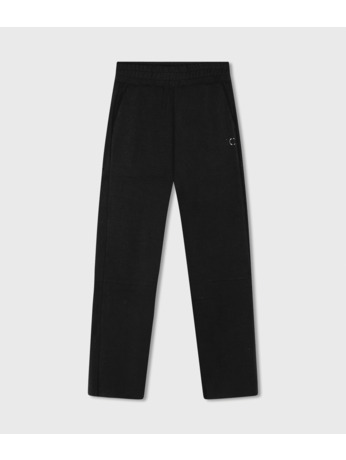 10DAYS Dames rechte jogger scuba broek modal polyester
