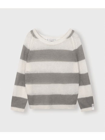 thin knit sweater stripes