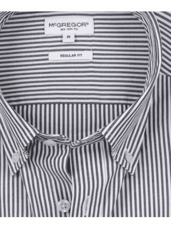 Striped Poplin Shirt