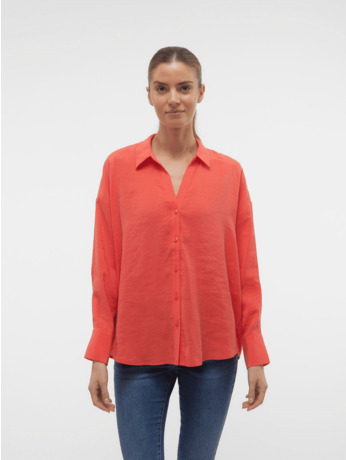 VMQUEENY LS OVERSIZE SHIRT WVN GA N