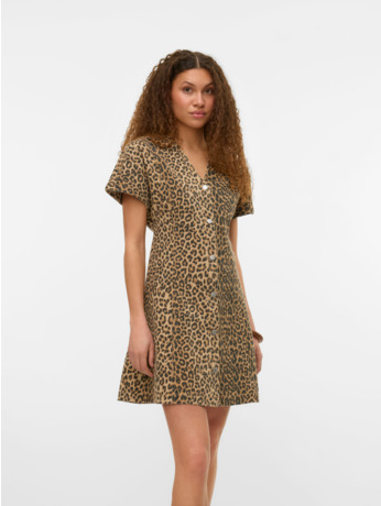 VMPENELOPE SS V-NECK SHORT DNM DRES
