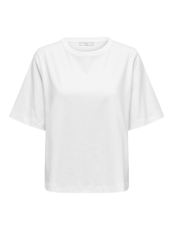 Loose Fit O-Neck Short Sleeves (S/S) Basic O-hals T-shirt met losse pasvorm en korte mouwen