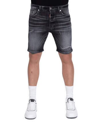 MB SMALLE ZWARTE KORTE JEANS ZWART HEREN