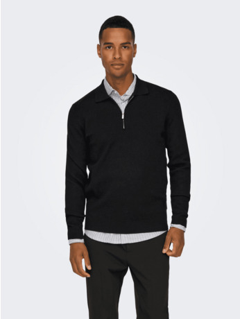 Polo met lange mouwen (L/S) met normale pasvorm Heren