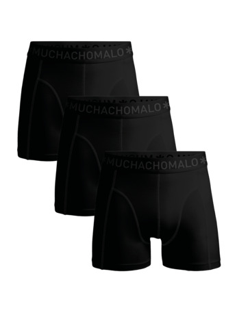 Heren 3-Pack Boxershorts Effen Black