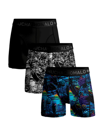 Men 3-Pack Boxer Shorts Print/Print/Solid