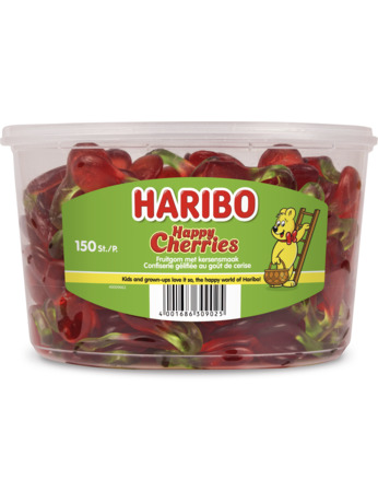 Haribo Happy Cherries 150 stuks