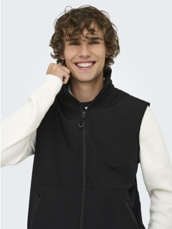 Hoge hals Mouwloos (S/L) Heren