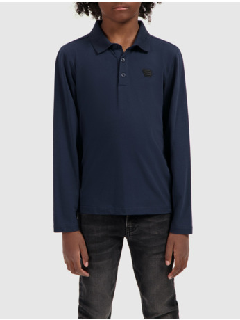 Junior Logo Badge Lange Mouw Polo