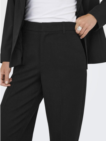 Straight Tapered Fit Broek met wijde pijpen, Straight Tapered Fit en hoge taille