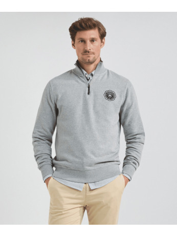 Zip Mock Sweatshirt