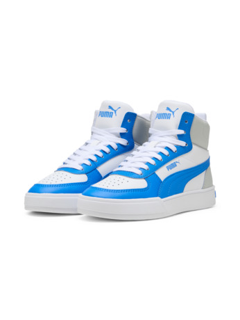 Caven Mid JR PUMA White-Racing Blue-Ash