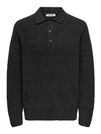 Polo met korte mouwen met relaxte pasvorm Heren