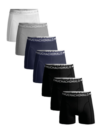 Heren 7-Pack Boxershorts Effen