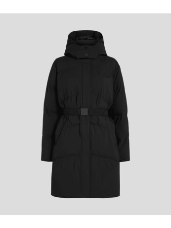 BELTED MID LENGTH PUFFER