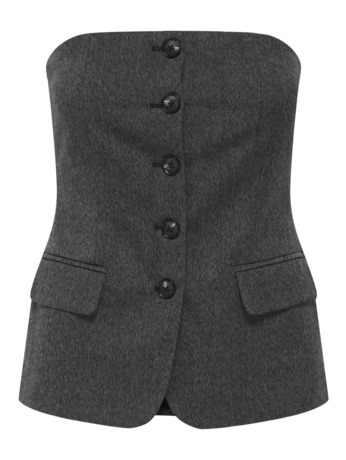 ONLMARNIE S/L BUT TUBE WAISTCOAT TLR