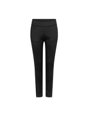 10DAYS Dames fitted broek scuba polyester viscose