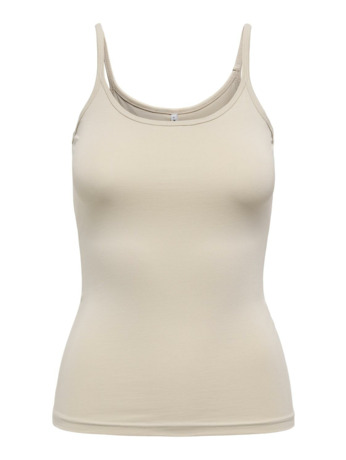 Stretch Fit O-Neck Sleeveless (S/L) O-hals mouwloze stretch fit top voor dagelijkse stijl