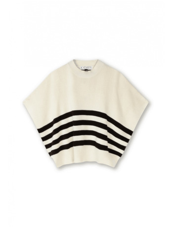sleeveless sweater knit stripes