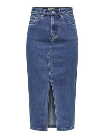 ONLSIRI FRONT SLIT SKIRT DNM GUA NOOS