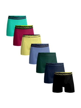 Heren 7-Pack Boxershorts Effen