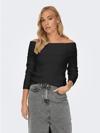 ONLKATIA LS OFF SHOULDER KNT NCA