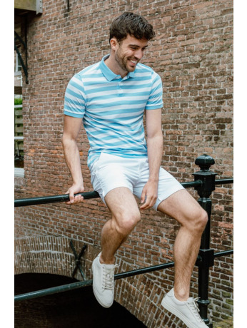 Suitable Balky Polo Lichtblauw