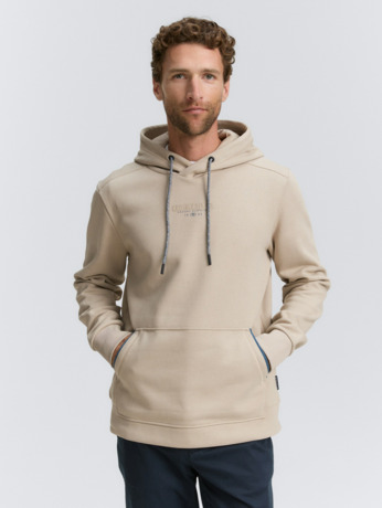 Trui met logoprint