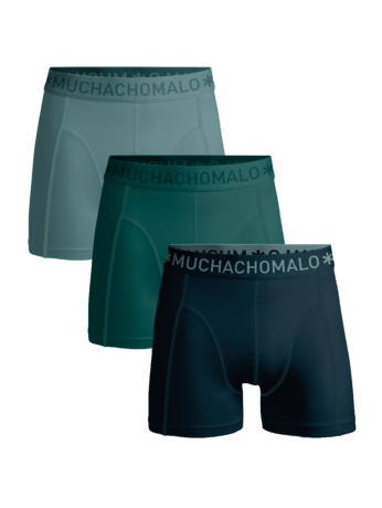 Heren 3-Pack Boxershorts Effen Green