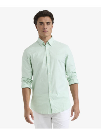 Stretch Oxford Shirt Small Stripe Heren