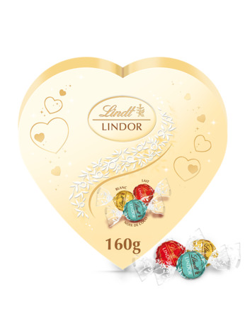 Lindt Heart 160g Assorted