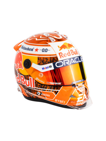 1:2 Orange Tribute Helm - Max Verstappen - Red Bull Racing