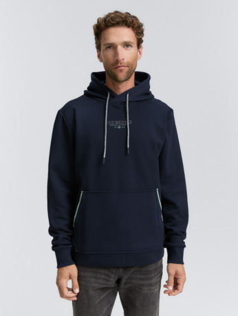 Trui met logoprint