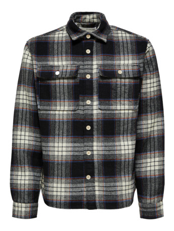 Relaxed Fit Shirt Collar Long Sleeves (L/S)