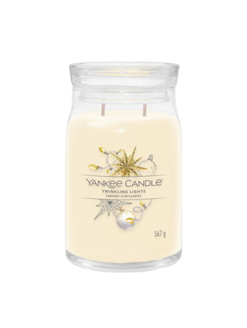 Yankee Candle Twinkling Lights kenmerkende middelgrote pot