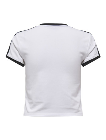 Regular Fit O-Neck Short Sleeves (S/S) Cropped O-hals T-shirt met korte mouwen voor lente/zomer