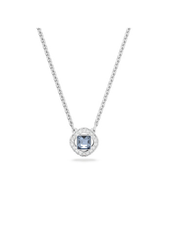 Una Angelic Necklace Rhodium shiny Montana Crystal