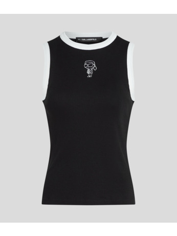 IKON SKETCH EMB RIB TANK TOP