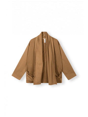 10DAYS Dames indoor jas wellness jacket linnen katoen