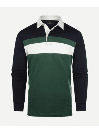 Rugby Striped Panel Shirt